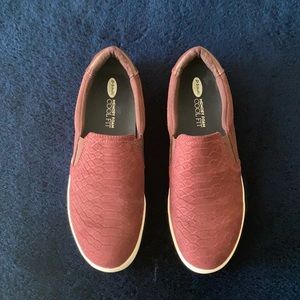 Dr. Scholl’s Memory Foam Shoes, Merlot, 9.5